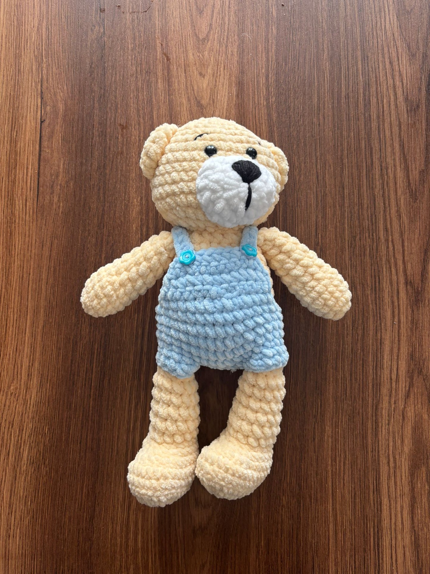 Amigurumi tığ işi Ayı, el yapımı oyuncak, örgü oyuncak uyku arkadaşı